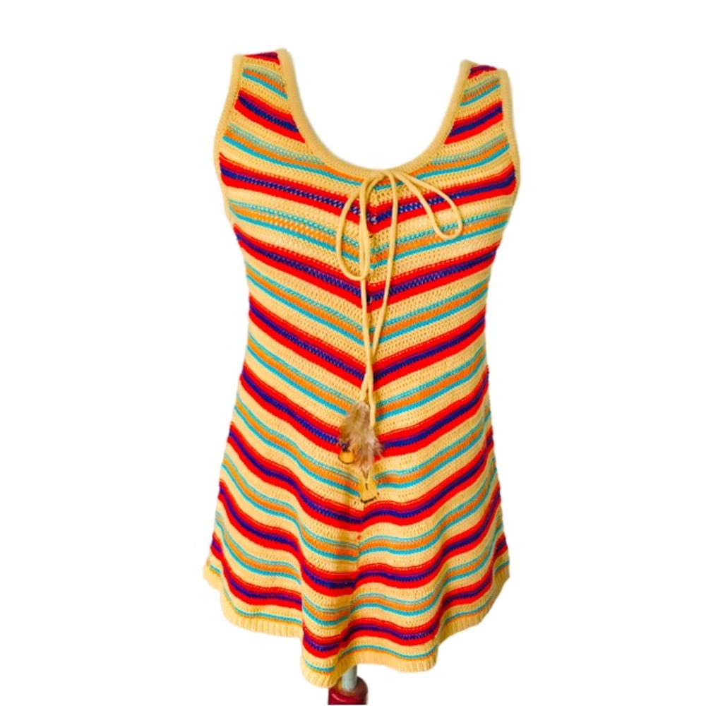 Heart-n-Crush Striped Knit Tank | Small